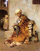 Jean-Leon Gerome Pelt Merchant of Cairo china oil painting artist